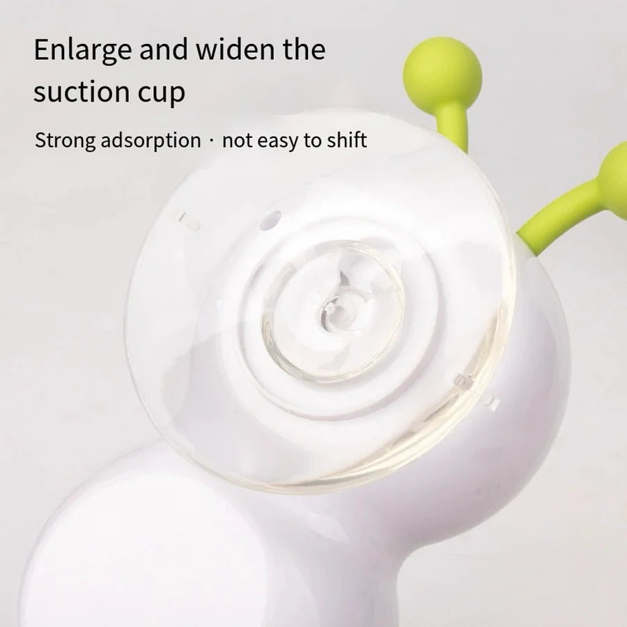 Smart Motion Cat Toy with Worm Design - Automatic Interactive Kitten Teaser with Feather | Self-Moving & Battery Operated