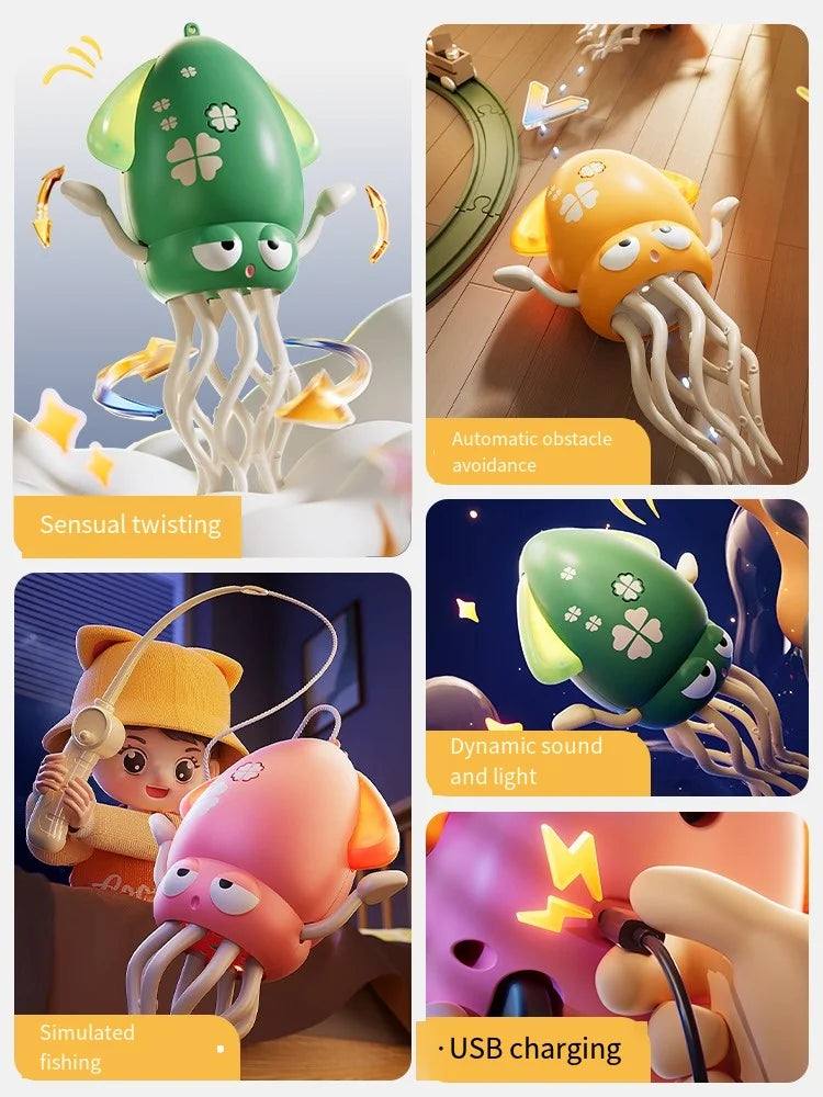Electric Auto-Avoid Octopus | Stress Relief Gift