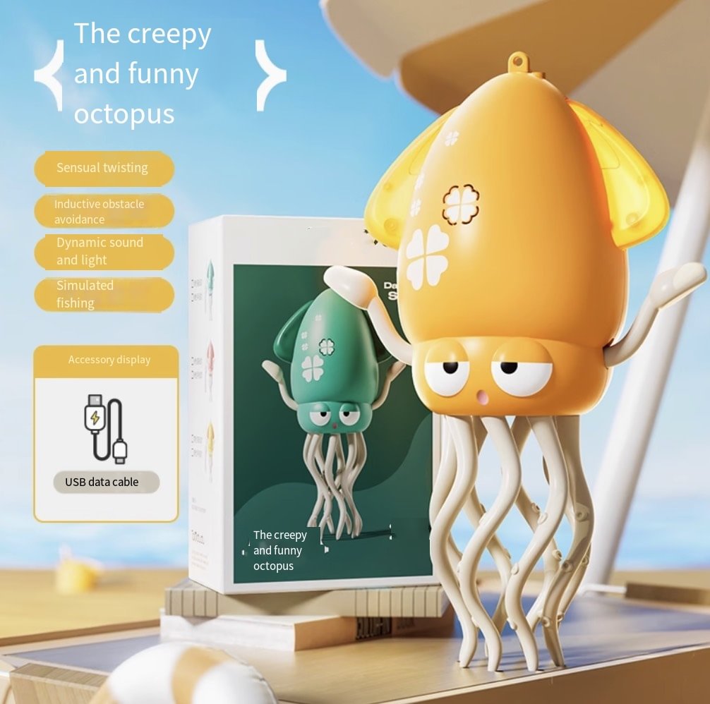 Electric Auto-Avoid Octopus | Stress Relief Gift