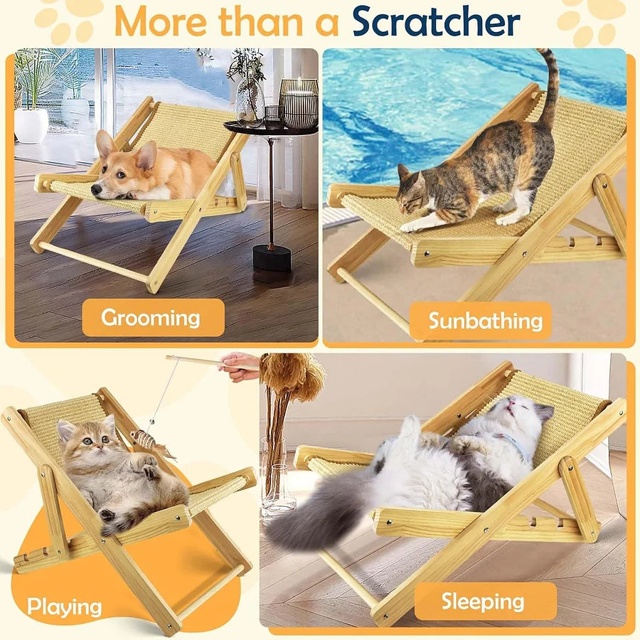Foldable Sisal Cat Chair